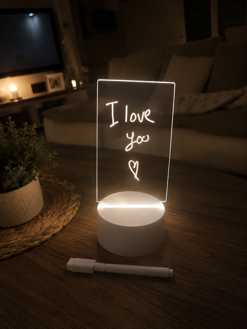 GlowNote™ – Transformez vos mots en lumière.✨